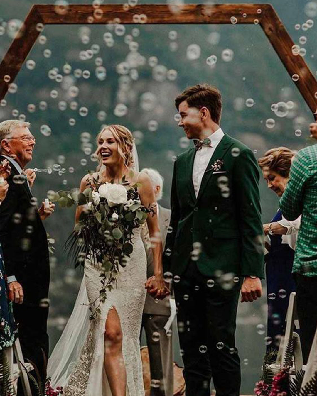 Planning Bubbles For A Wedding Send-Off