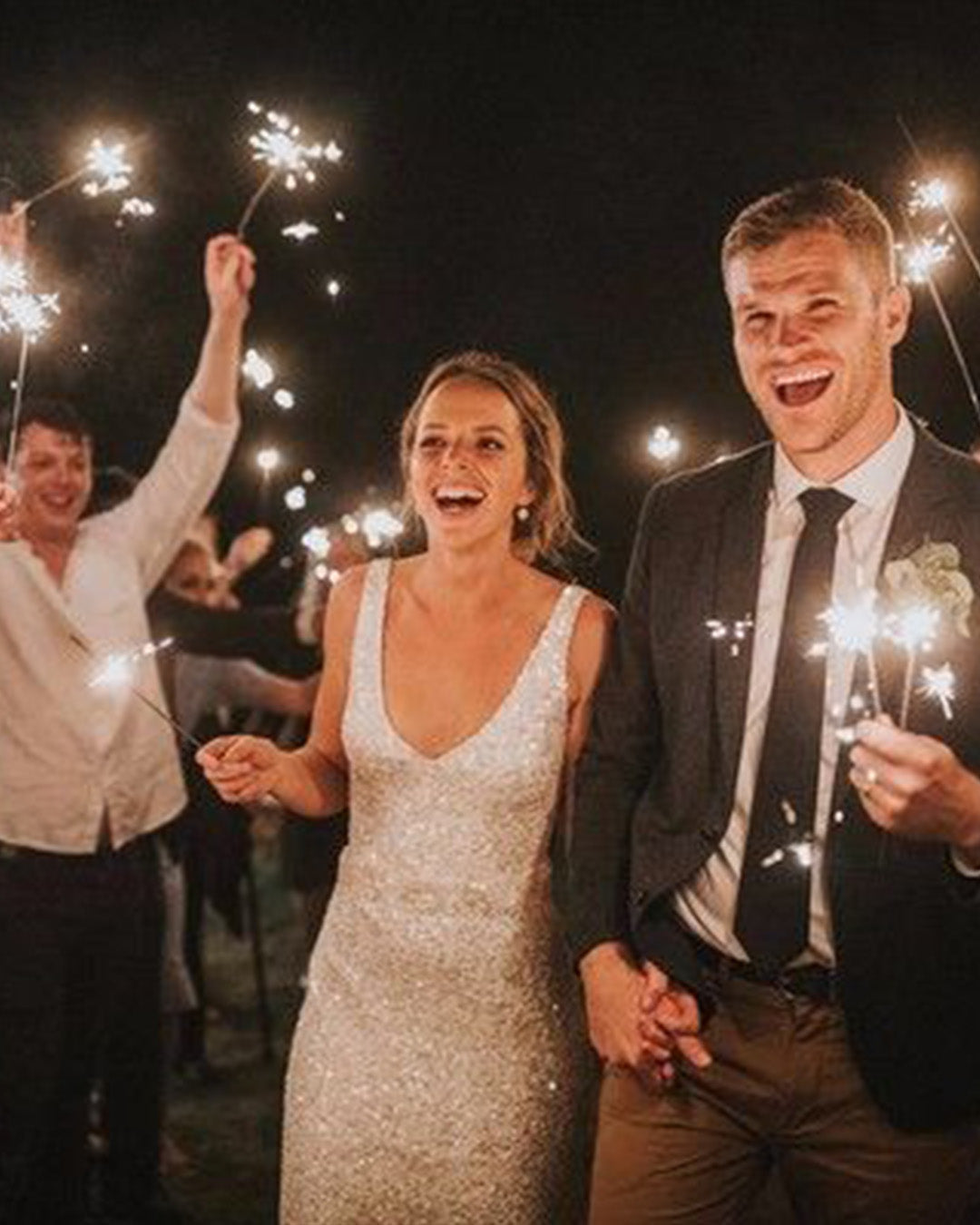 The Best Way To Organize A Sparkler Send-Off