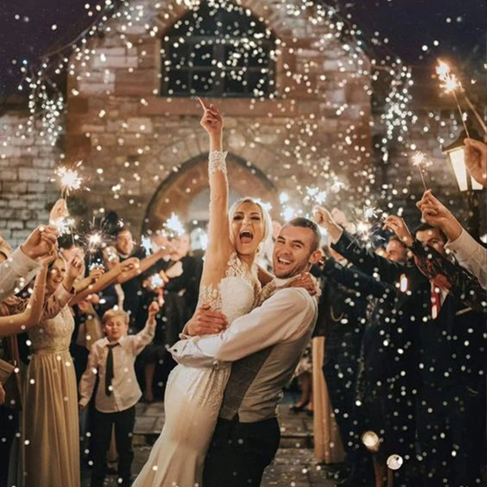 10 inch gold wire sparklers