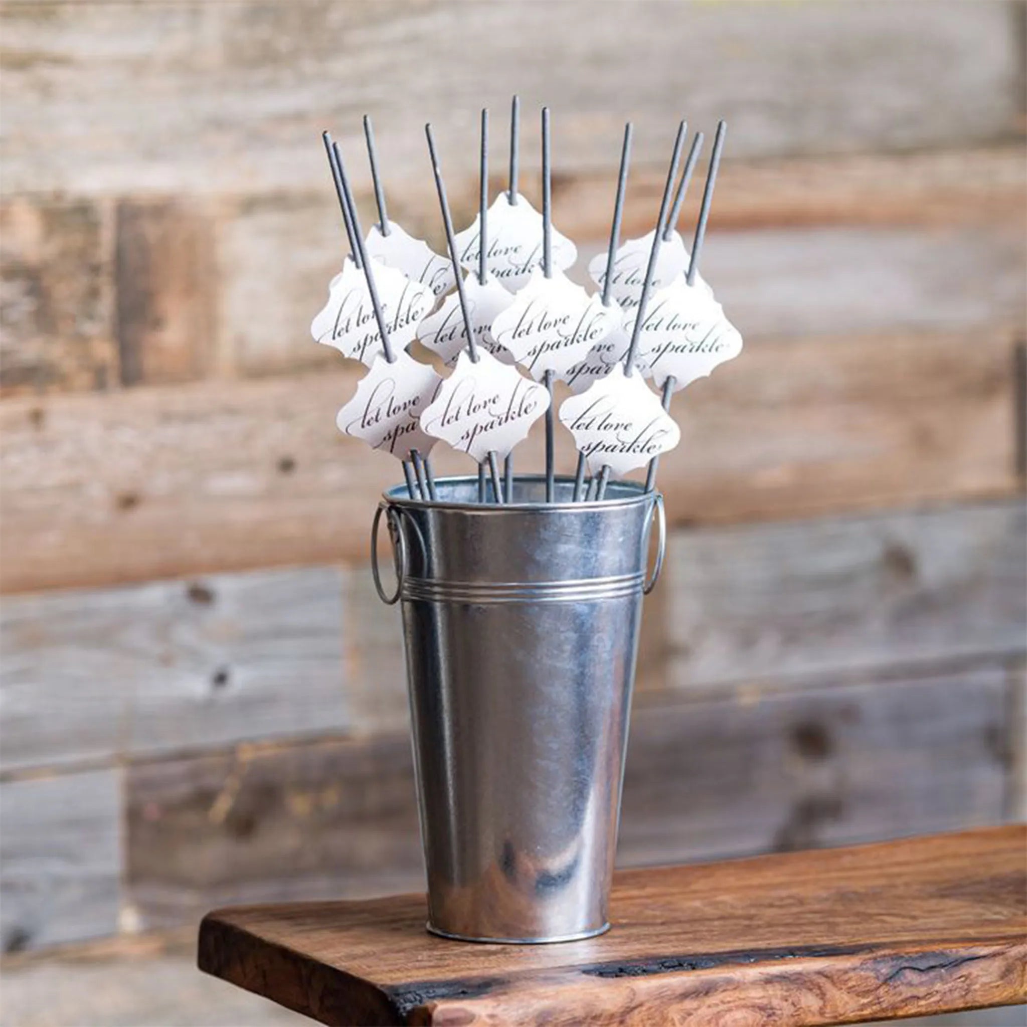 Wedding Sparklers Bucket