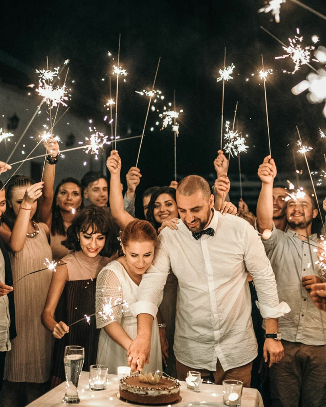 Best Way To Use Wedding Sparklers