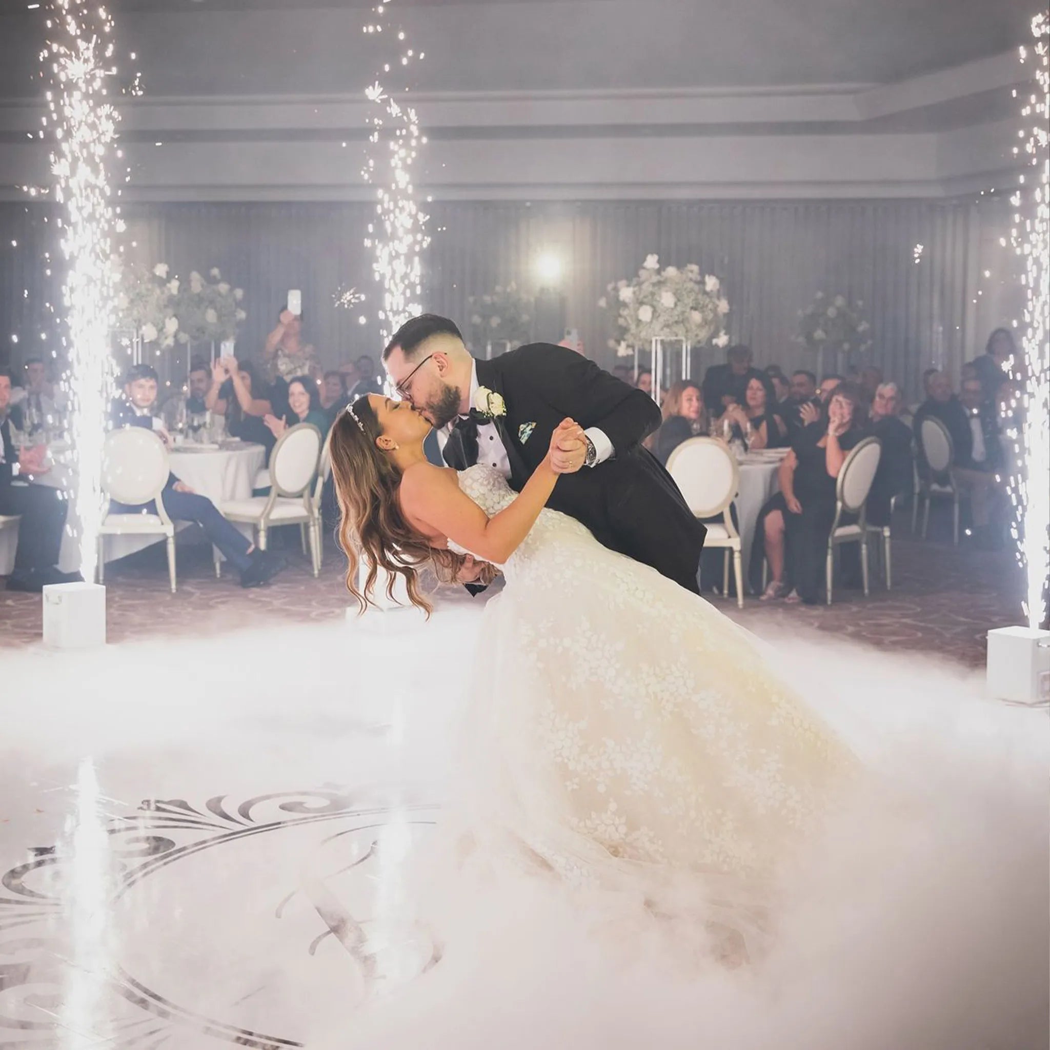 Cold Sparklers Machine For Wedding