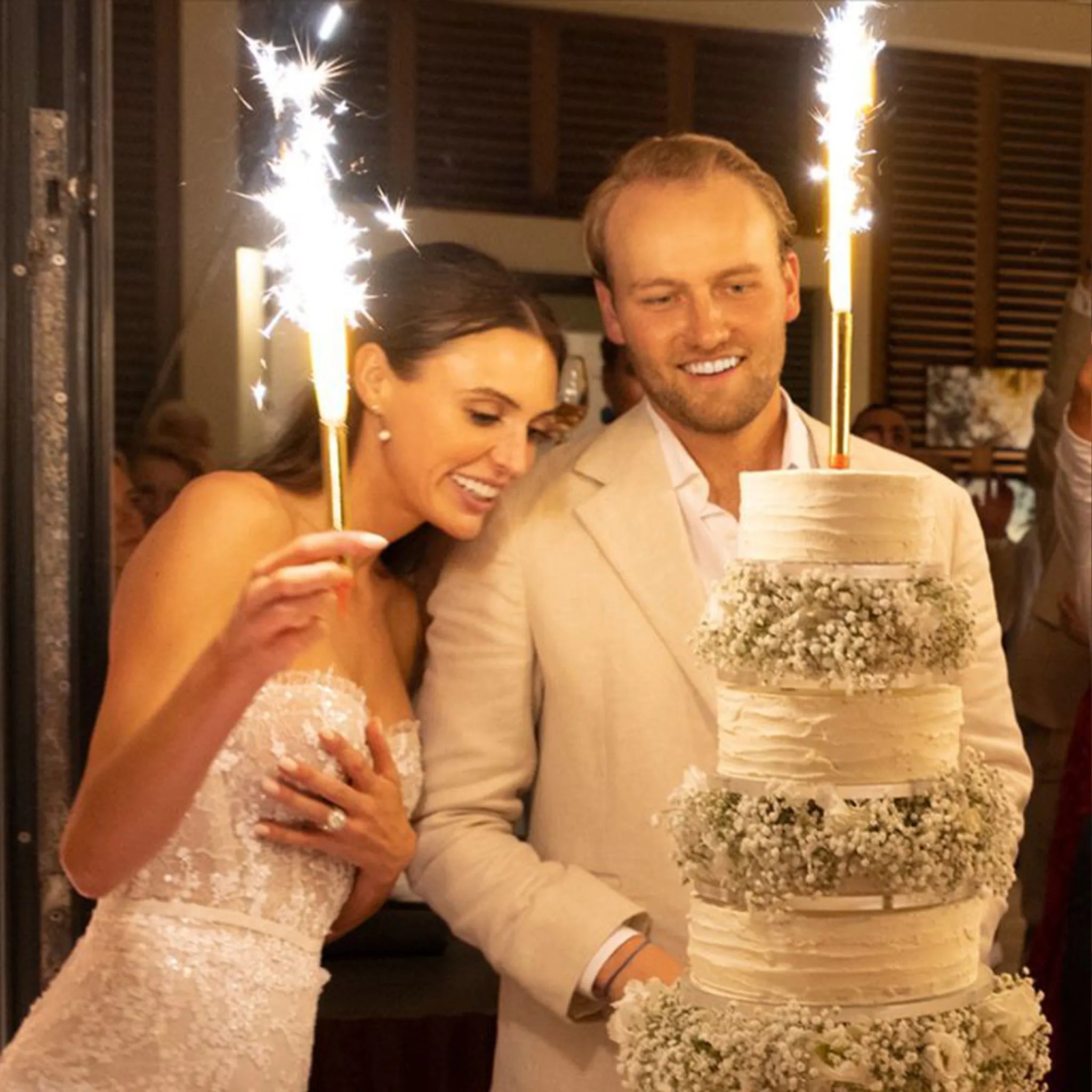 birthday cake sparklers